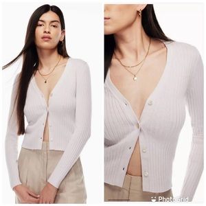 Manila cardigan aritzia !